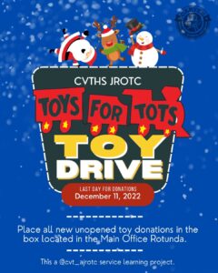 JROTC Toys For Tots Toy Drive